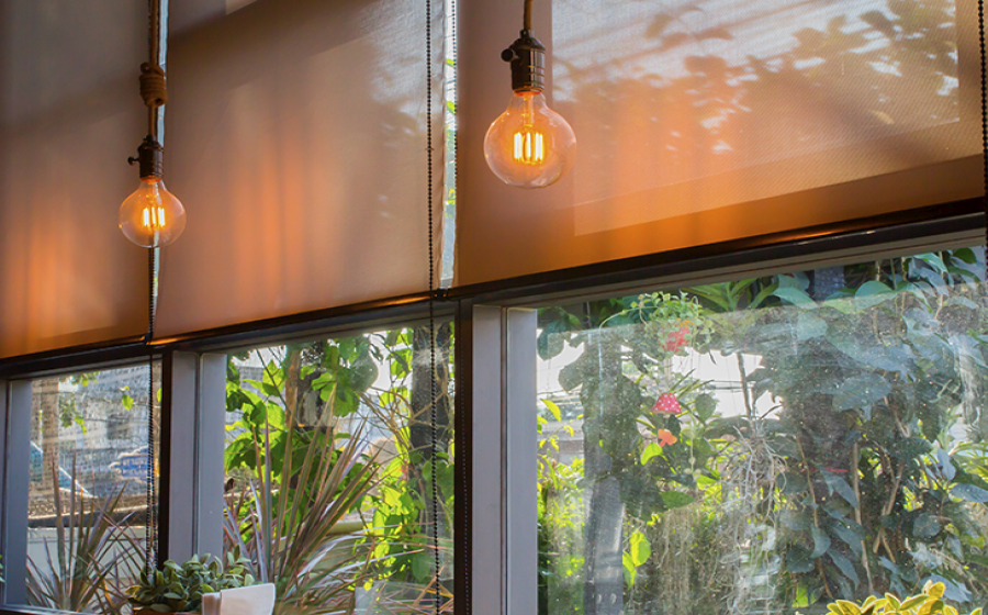 ilumidec, iluminación, decoración, productos, persianas, cálido